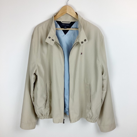 Tommy Hilfiger Tan Business Casual Men’s Jacket - Picture 4 of 11